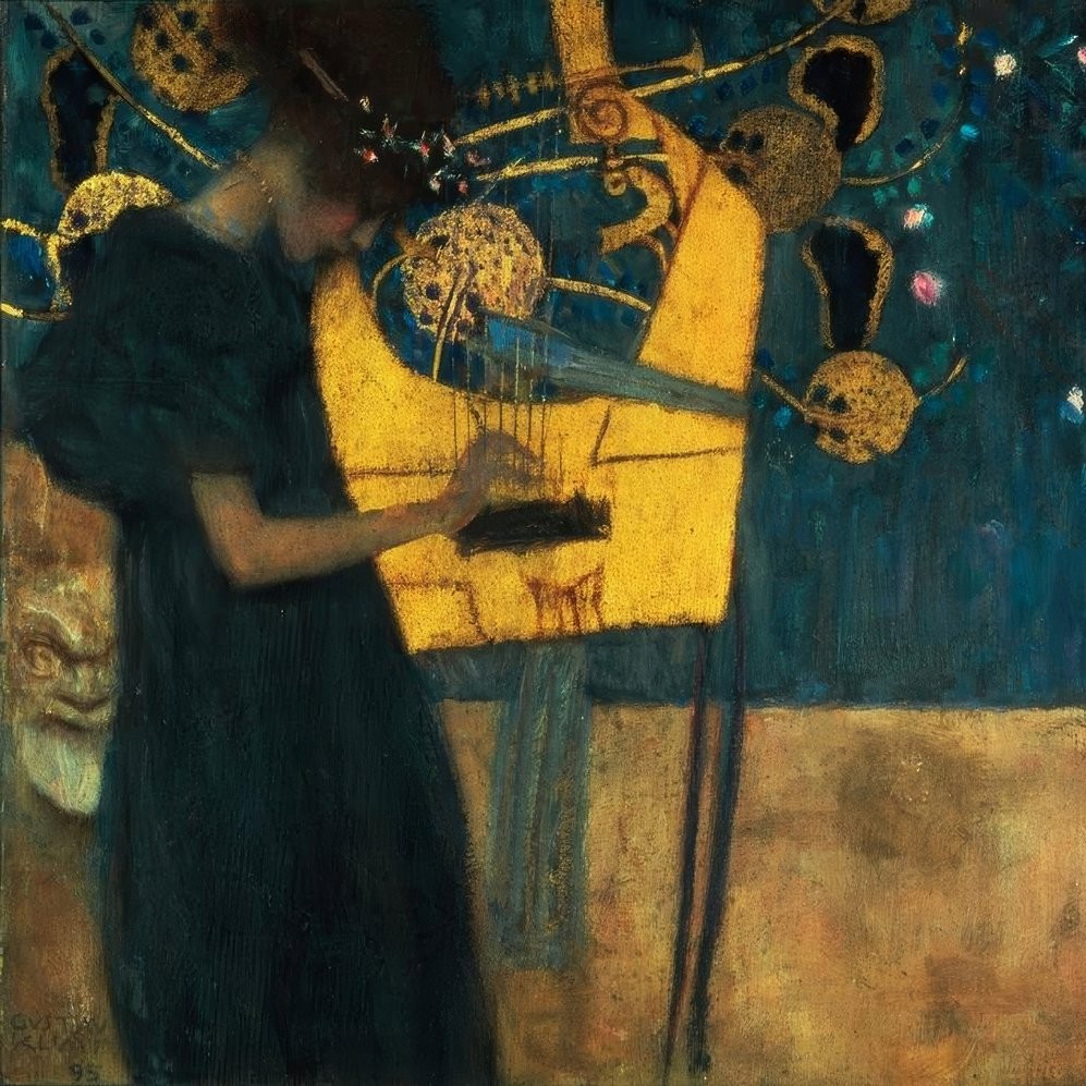 Gustav Klimt's 'The Music'